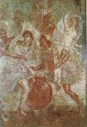 unknow artist Wall painting from the House of the Dioscuri at Pompeii USA oil painting reproduction